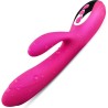 VIBRATEUR & STIMULATEUR FLEXIBLE EFFET CHALEUR FUCHSIA
