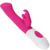 VIBRATEUR & STIMULATEUR LAPIN G SPOT 10 VITESSES ROSE