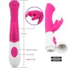 VIBRATEUR & STIMULATEUR LAPIN G SPOT 10 VITESSES ROSE