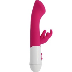VIBRATEUR & STIMULATEUR LAPIN G SPOT 10 VITESSES ROSE