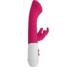 VIBRATEUR & STIMULATEUR LAPIN G SPOT 10 VITESSES ROSE