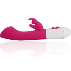 VIBRATEUR & STIMULATEUR LAPIN G SPOT 10 VITESSES ROSE