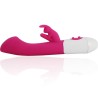VIBRATEUR & STIMULATEUR LAPIN G SPOT 10 VITESSES ROSE