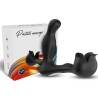 VIBRATEUR SURROUND ANAL & STIMULATEUR TESTICULOS TÉLÉCOMMANDE NOIR