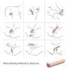 WARHEAD VIBRATOR BULLET TÉLÉCOMMANDE DORÉ 2 CM X 8.8 CM
