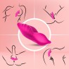 WHISPER WEARABLE PANTIES VIBRATEUR TÉLÉCOMMANDE FUCHSIA