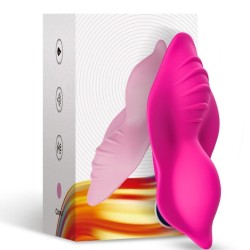 WHISPER WEARABLE PANTIES VIBRATEUR TÉLÉCOMMANDE FUCHSIA