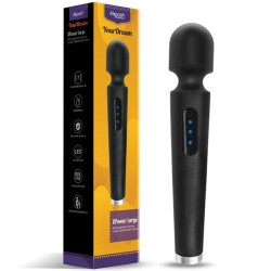 X POWER GRAND MASSAGE & VIBRATEUR 7 VIBRATIONS NOIR