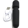 YOUR MAGIC MASSEUR & VIBRATEUR RECHARGEABLE 10 VIBRATIONS BAGUETTE DOTS NOIR