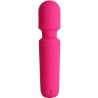 YOUR MAGIC MASSEUR & VIBRATEUR RECHARGEABLE 10 VIBRATIONS BAGUETTE DOTS ROSE