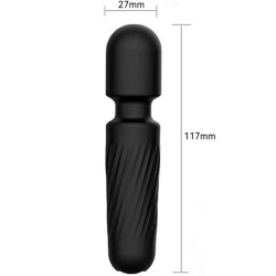 YOUR MAGIC MASSEUR & VIBRATEUR RECHARGEABLE 10 VIBRATIONS NOIR