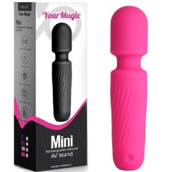 YOUR MAGIC MASSEUR & VIBRATEUR RECHARGEABLE 10 VIBRATIONS ROSE