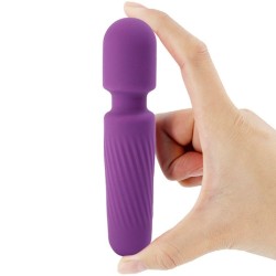 YOUR MAGIC MASSEUR & VIBRATEUR RECHARGEABLE 10 VIBRATIONS VIOLET