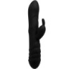 VIBRATEUR TWISTER ET MASSEUR ROTATEUR LAPIN NOIR