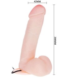 DE GODE RÉALISTE AVEC VIBRATION 20 CM