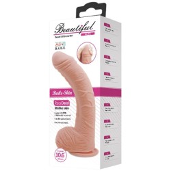 GODE EN PEAU RÉALISTE ALEX 27 CM