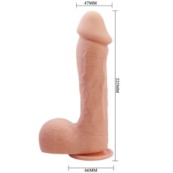 GODE EN PEAU RÉALISTE JOHNSON 22 CM