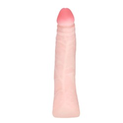 GODE EN SILICONE RÉALISTE AU TOUCHER DE LA PEAU 19 CM