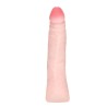 GODE EN SILICONE RÉALISTE AU TOUCHER DE LA PEAU 19 CM