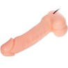 GODE RÉALISTE DONG VIBRATION ET ROTATION 20 CM