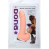 GODE RÉALISTE DONG VIBRATION ET ROTATION 20 CM