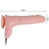 GODE RÉALISTE GONFLABLE AVEC VENTOUSE 15 CM