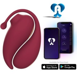 ADRIEN LASTIC - INSPIRATION CLITORIS SUCKER + ŒUF VIBRANT ROUGE - APPLICATION GRATUITE