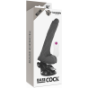 GODE VIBRANT ARTICULABLE TÉLÉCOMMANDE NOIR 18.5 CM -O- 4 CM