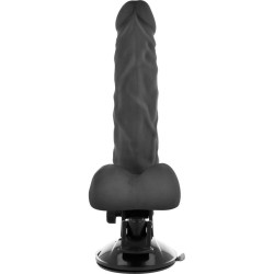 GODE VIBRANT ARTICULABLE TÉLÉCOMMANDE NOIR 21 CM -O- 5 CM