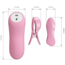 PINCE ÉPILER ROMANTIQUE AVEC VIBRATION ET ÉLECTROCHOC