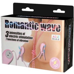 PINCE ÉPILER ROMANTIQUE AVEC VIBRATION ET ÉLECTROCHOC