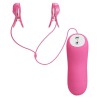 PINCES ONDES ROMANTIQUES AVEC VIBRATION ET ÉLECTROCHOC FUCHSIA