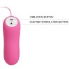 PINCES ONDES ROMANTIQUES AVEC VIBRATION ET ÉLECTROCHOC FUCHSIA