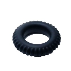COCKRING TITAN NOIR 1.9 CM