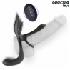 ANNEAU DOUBLE PÉNIS AVEC STIMULATEUR CLITORIAL