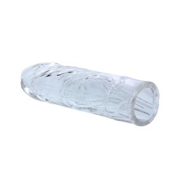 HOUSSE LILAS POUR LE PÉNIS EN SILICONE ADAPTABLE 13 CM