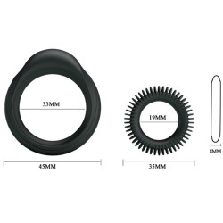 KIT 2 ANNEAUX SILICONE ANNEAU VIRILIT?