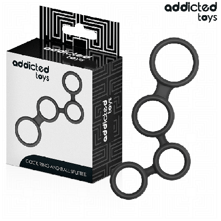COCKRING AVEC SÉPARATEURS POUR TESTICULES