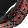 COLLIER ÉDITION ROUGE AVEC PINCES TÉLÉMON AVEC DOUBLURE EN NÉOPRÈNE