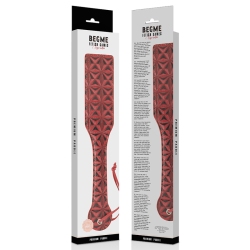PADDLE EN CUIR VÉGÉTALIEN RED EDITION