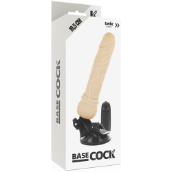 GODE VIBRANT RÉALISTE TÉLÉCOMMANDE NATUREL 19.5 CM -O- 4 CM