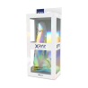GODE BITE TRANSPARENTE AVEC BOULES 20 CM -O- 4.5 CM