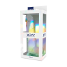 GODE BITE TRANSPARENTE AVEC BOULES 22 CM -O- 4.6 CM
