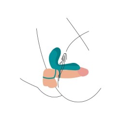 ANNEAU VIBRATEUR COUPLES VERT