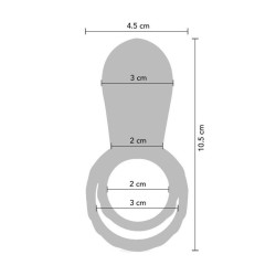 ANNEAU VIBRATEUR COUPLES VERT