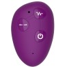 VIBRATEUR SANS STRAPLESS 2 EN 1 AVEC TÉLÉCOMMANDE VIOLET
