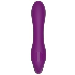 VIBRATEUR SANS STRAPLESS 2 EN 1 AVEC TÉLÉCOMMANDE VIOLET