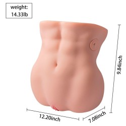 LYDIA MASTURBATEUR VAGIN FÉMININ AVEC POUSSÉE 25 CM
