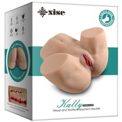 KALLY MASTURBATEUR RÉALISTE MULTIPOSITION VAGIN ET ANUS