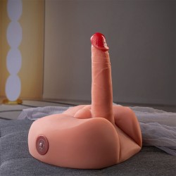 MASTURBATEUR GODE RÉALISTE HONEY AVEC VIBRATION 25 CM